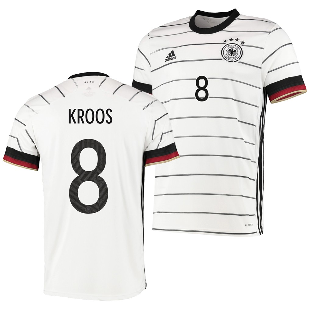 2020 EURO Germany Home Soccer Jersey Shirt Toni Kroos 8
